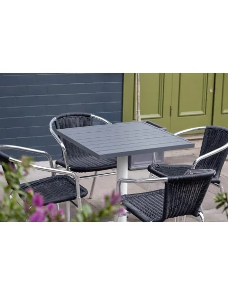 Pied de table en fonte Bolero blanc