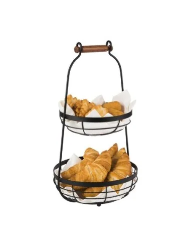 Présentoir 2 niveaux APS 260 x 480 mm