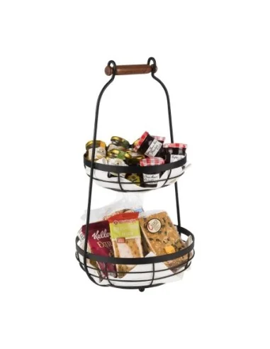 Présentoir 2 niveaux APS 260 x 480 mm