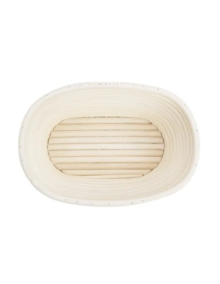 Panier de fermentation ovale en rotin Vogue 210x150x80mm