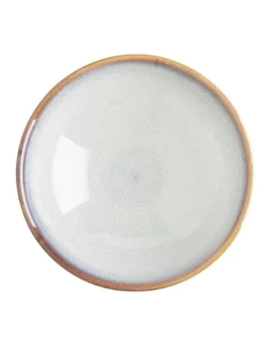 Bols évasés Olympia Drift gris uni 155 mm (Pack de 6)