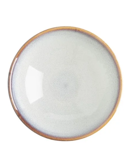 Bols évasés Olympia Drift gris uni 155 mm (Pack de 6)