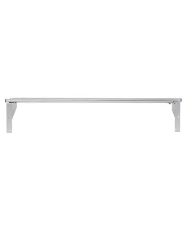 Etagère murale tubulaire Vogue acier inoxydable 1200mm