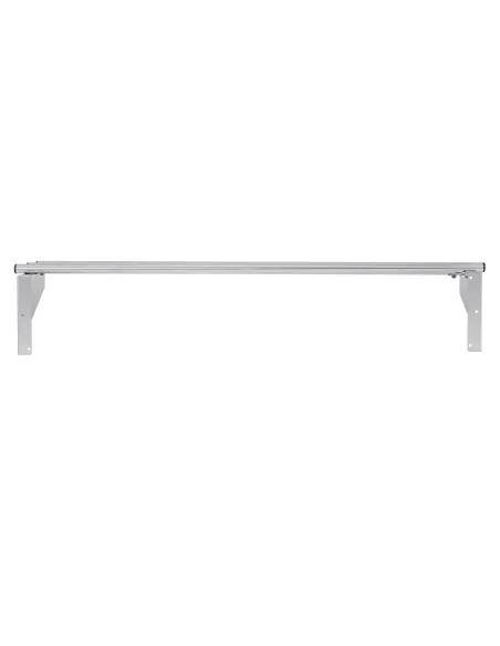 Etagère murale tubulaire Vogue acier inoxydable 1200mm