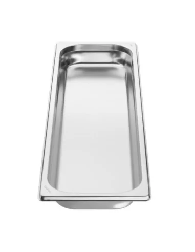 Plateau inox GN 2/4 Vogue 40mm