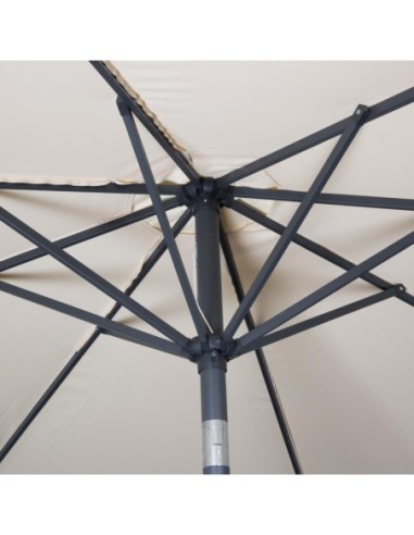 Parasol rond Bolero Seville 3m crème