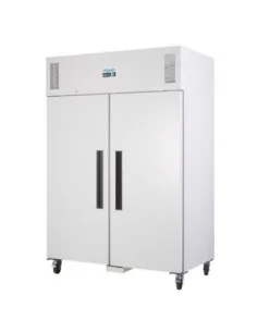 Armoire réfrigérée négative GN double porte Polar blanche Série G 1200L 2