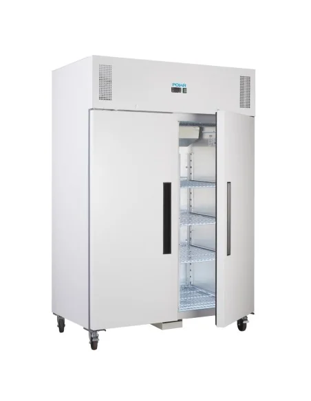 Armoire réfrigérée négative GN double porte Polar blanche Série G 1200L