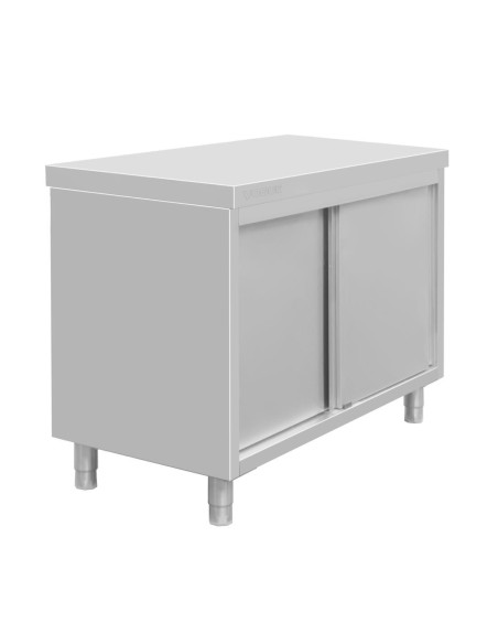 Armoire sur pieds en acier inoxydable Vogue 900x1200x600mm