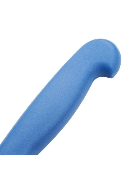 Couteau à trancher denté Hygiplas bleu 25cm