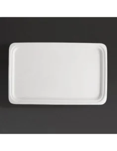 Plat blanc GN 1/1 Olympia Whiteware 30mm