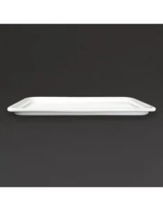 Plat blanc GN 1/1 Olympia Whiteware 30mm 2