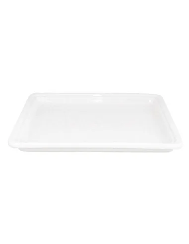 Plat blanc GN 1/2 Olympia Whiteware 30mm