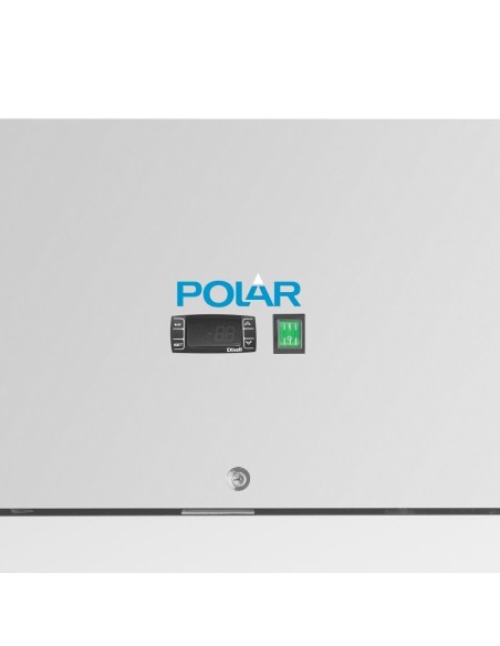 Armoire réfrigérée négative GN inox 1 porte Polar Série G 600L
