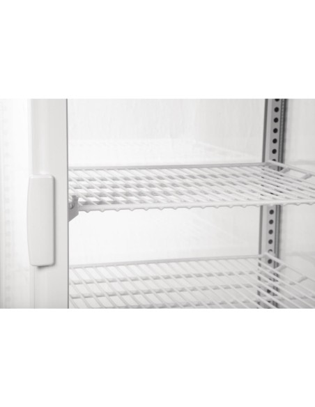 Vitrine réfrigérée blanche Polar Série C 68L