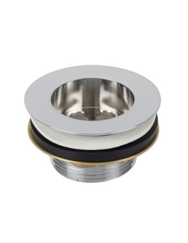 Bonde 70mm et tube de surverse avec filtre pour plonge de 250mm