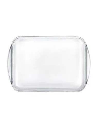 Plat à four rectangulaire en verre Pyrex 350mm 