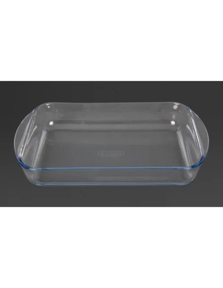 Plat à four rectangulaire en verre Pyrex 350mm 
