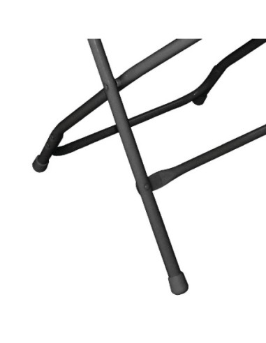 Chaises pliantes Bolero noires (Lot de 10)