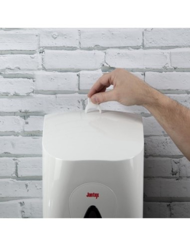 Distributeur de bobine à alimentation centrale Jantex blanc