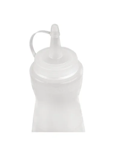 Bouteille de sauce Vogue bouchon transparent