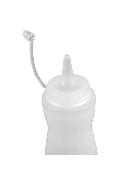 Bouteille de sauce Vogue bouchon transparent