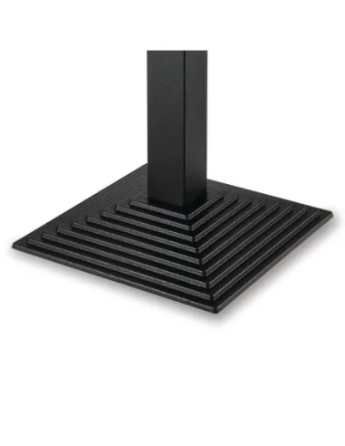 Pied de table carré effet escalier en fonte Bolero