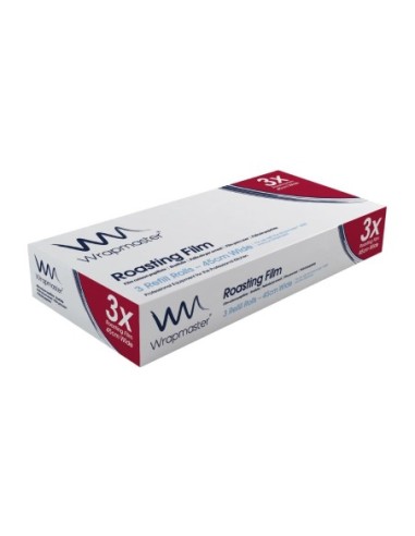 Rouleaux de film de cuisson Wrapmaster 450mm (Lot de 3)