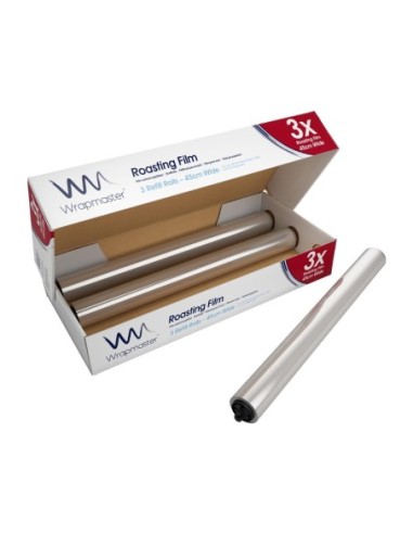 Rouleaux de film de cuisson Wrapmaster 450mm (Lot de 3)