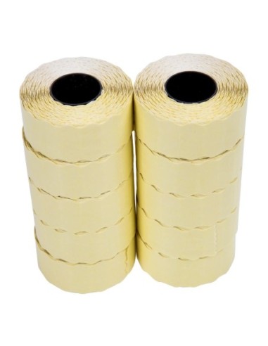 Etiquettes unies pour étiqueteuse (Lot de 15000)