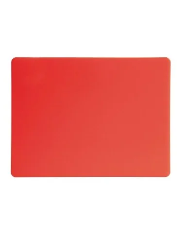 Petite planche à découper basse densité Hygiplas rouge