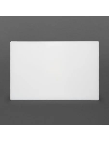 Petite planche à découper basse densité Hygiplas blanche