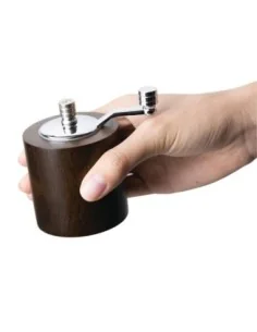 Ensemble moulins à sel et à poivre Olympia bois foncé 2