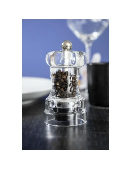 Moulin sel ou poivre acrylique Olympia 102mm