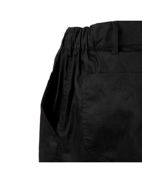 Pantalon de cuisine mixte Chef Works Professionnel chevrons noirs S