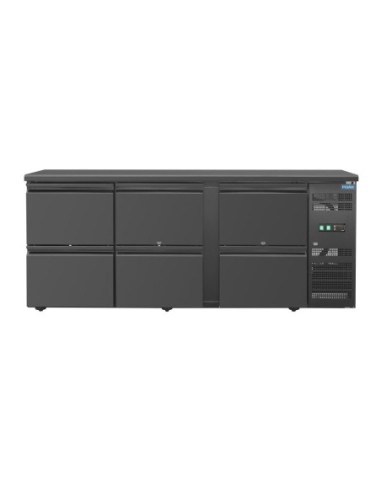 Arrière-bar Polar Série U 6 tiroirs