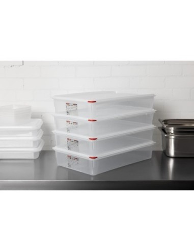 Boîte alimentaire GN1/1  Araven 13,7L (Lot de 4)