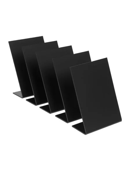 Etiquettes chevalet buffet A7 Securit (Lot de 5)