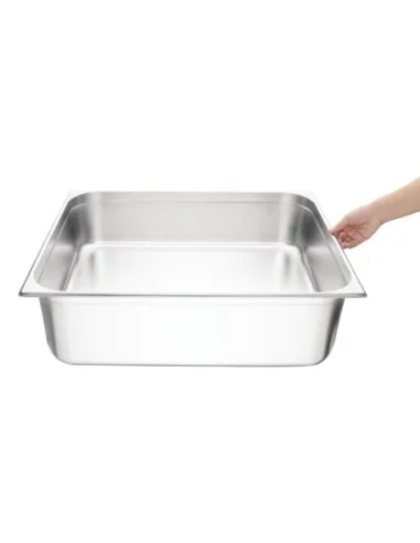 Bac inox GN 2/1 Vogue 200mm