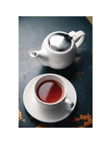 Théière blanche Olympia Café 510ml