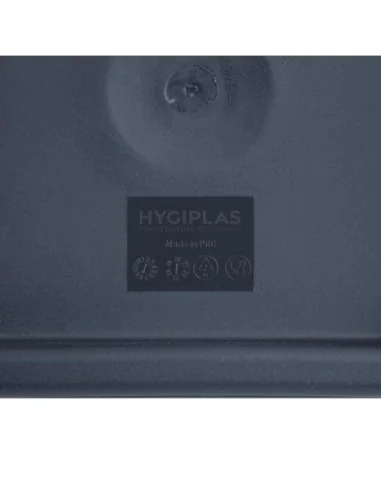 Couvercle carré bleu petit Hygiplas