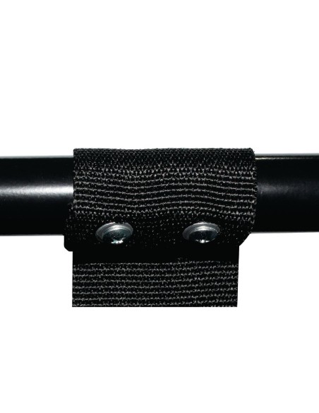 Support à bagages pliant noir Bolero