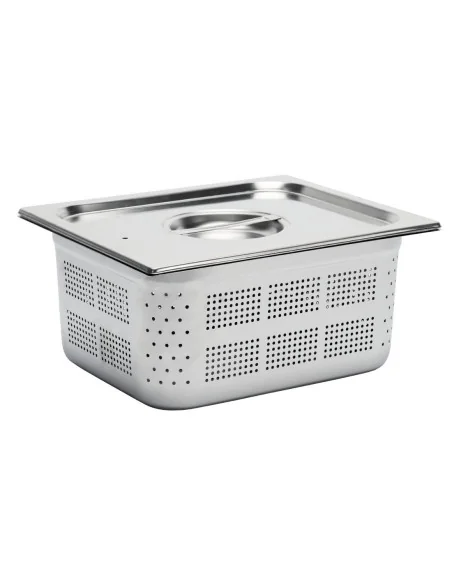 Bac inox perforé GN1/2 Gastro M 150mm