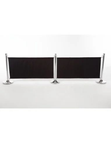 Barrière en toile Bolero noire
