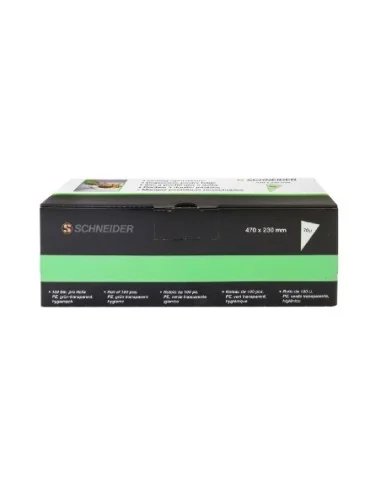Poches à douilles jetables Schneider vertes 470mm