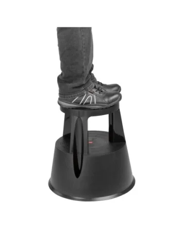 Marchepied roulant autobloquant Vogue noir