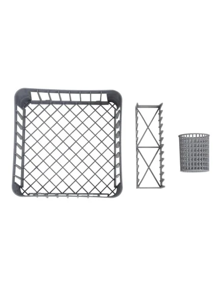 Lave-verres digital de comptoir Buffalo casier 350mm