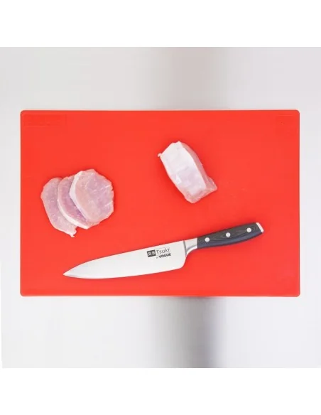 Lot de 6 planches à découper antibactériennes haute densité Hygiplas