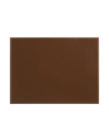 Petite planche à découper haute densité Hygiplas marron