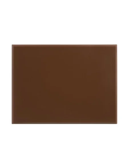 Petite planche à découper haute densité Hygiplas marron